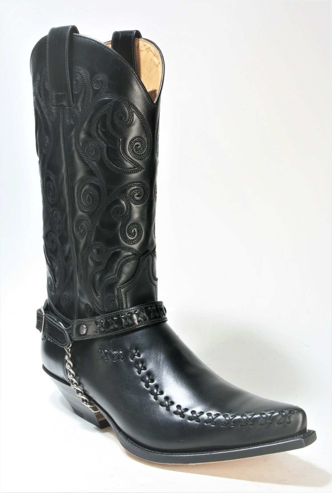 2829 Sendra Boots Cowboy Boots Ciclon Nero