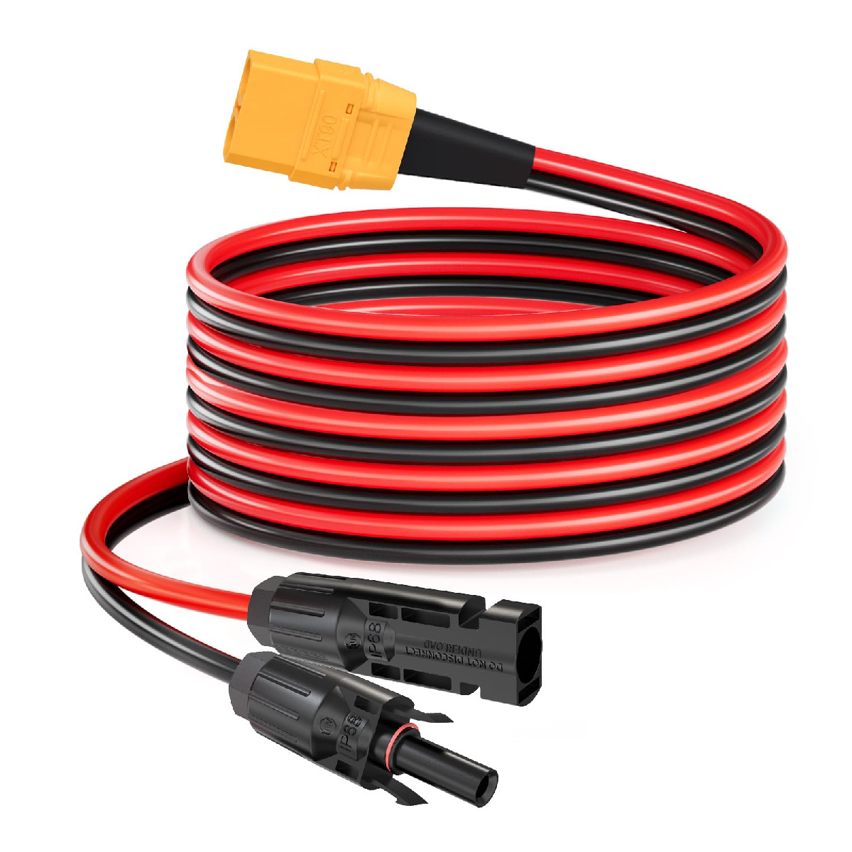 Elfculb Xt90 Solar Cable 10Awg 10Ft Xt90 Female To Solar Panel Connector Cable