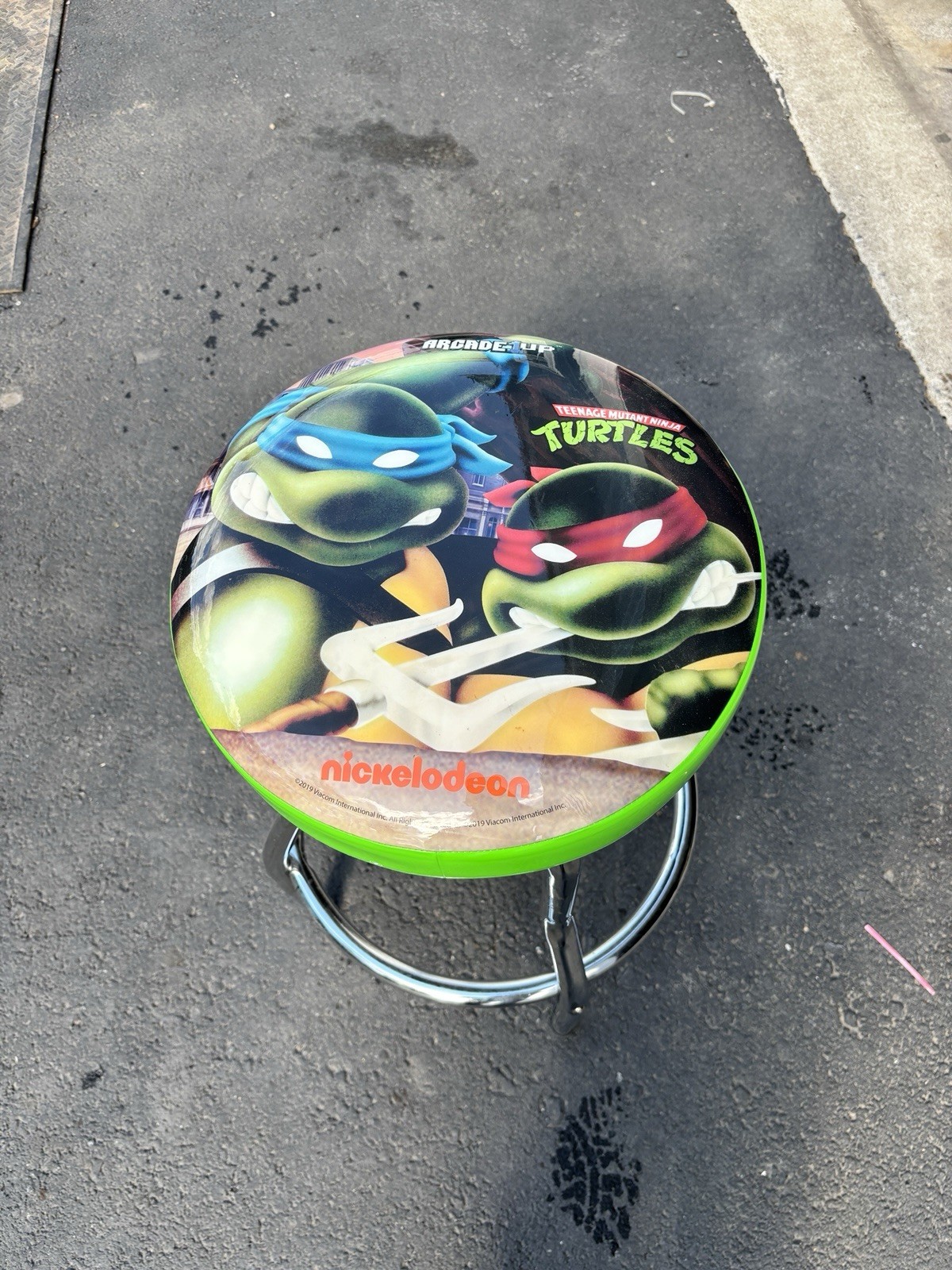 Arcade1Up Teenage Mutant Ninja Turtles Turtles in Time Stool – RARE/DISCONTINUED