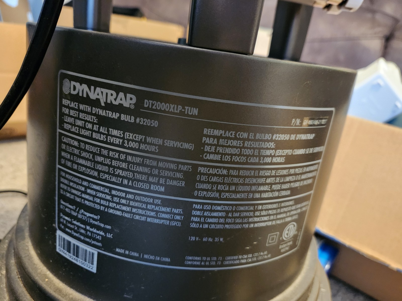 DynaTrap DT20000XLP Insect Trap