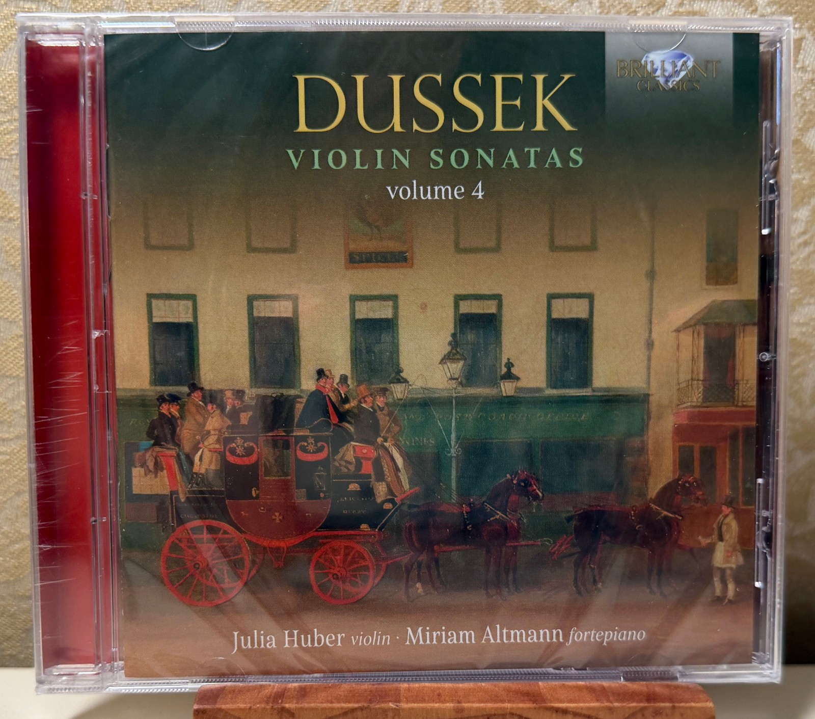 Jan Ladislav Dussek Dussek: Violin Sonatas Volume 4 (CD) - NEW SEALED