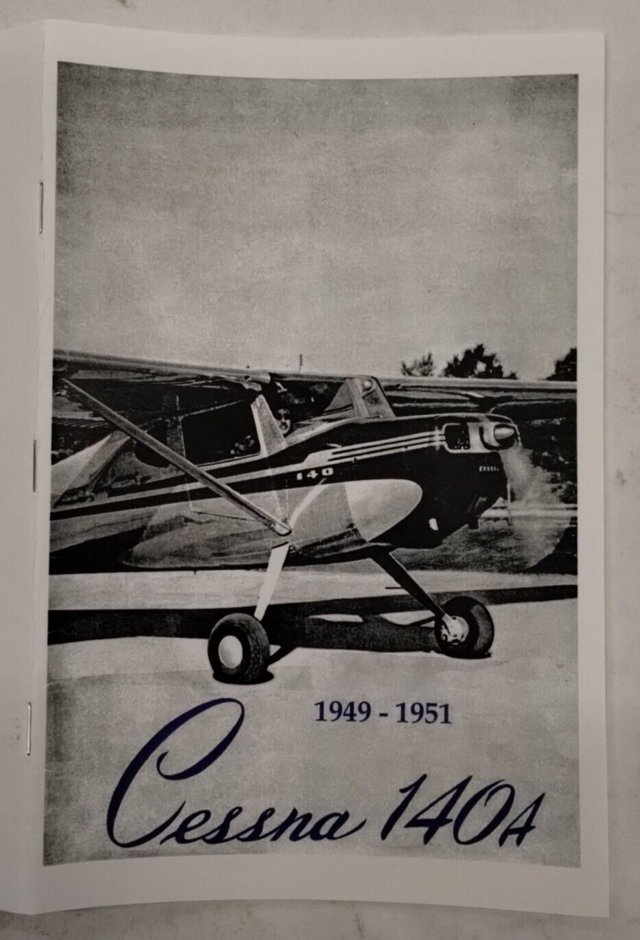 Cessna 1949-51 Model 140A Owner's Manual-Reproduction.