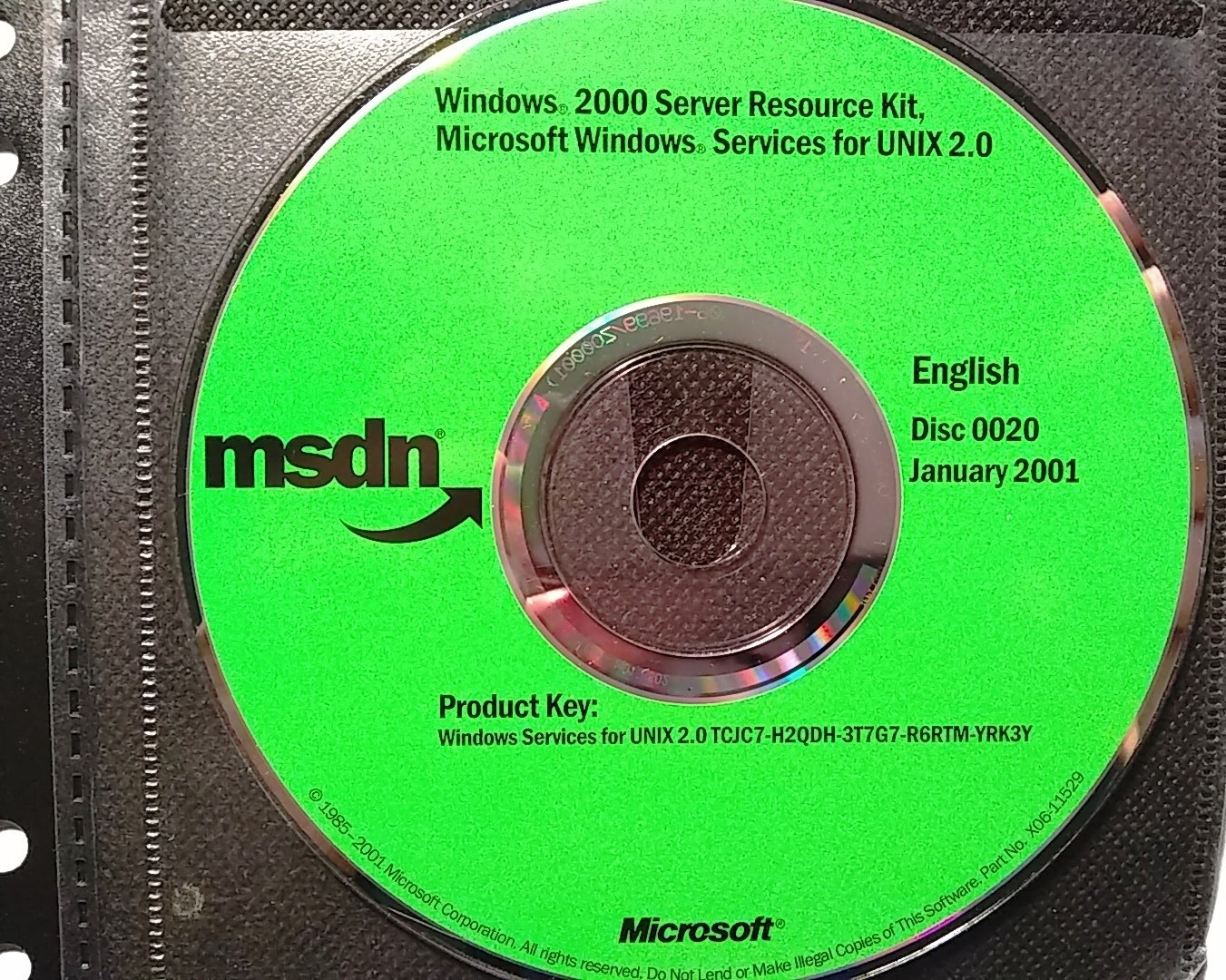 Windows 2000 Server Resource Kit & Windows Services for UNIX 2.0 w/ License
