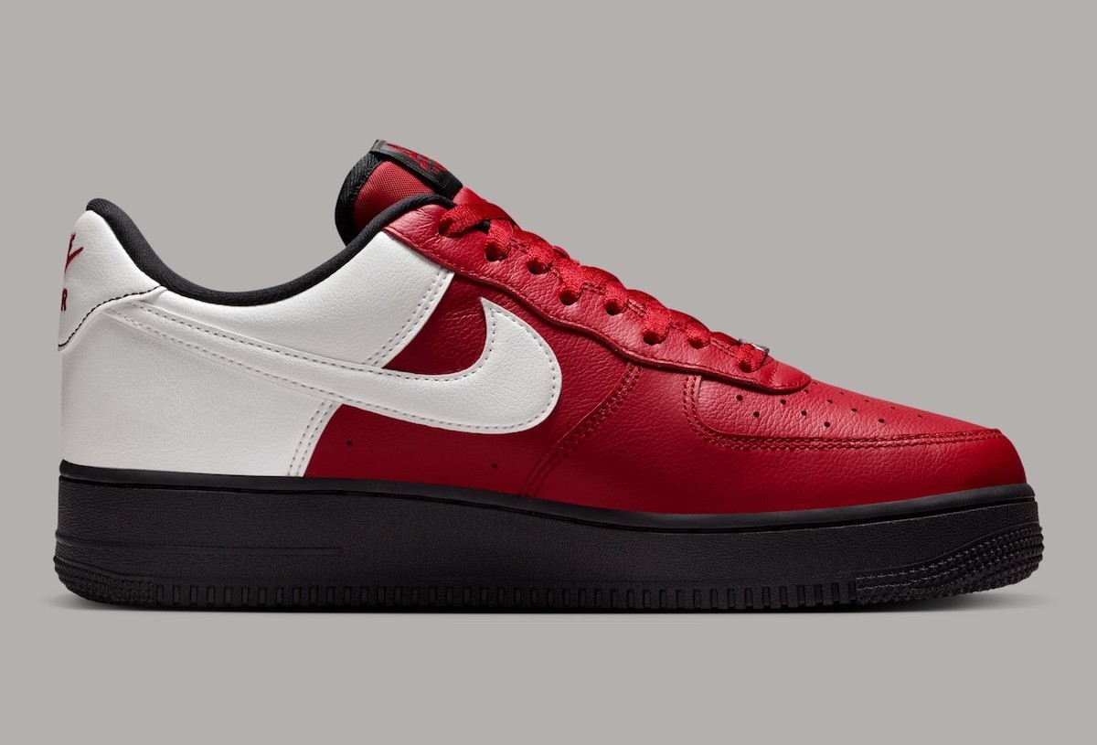 Nike Air Force 1 '07 LV8 Shoes Red Black White IB6847-600 Mens Size's NEW