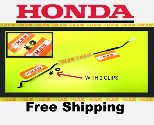 11-17 HONDA ODYSSEY for HOOD ROD PROP ROD W/ ROUND HOLE BUSHING GROMET STAY CLIP