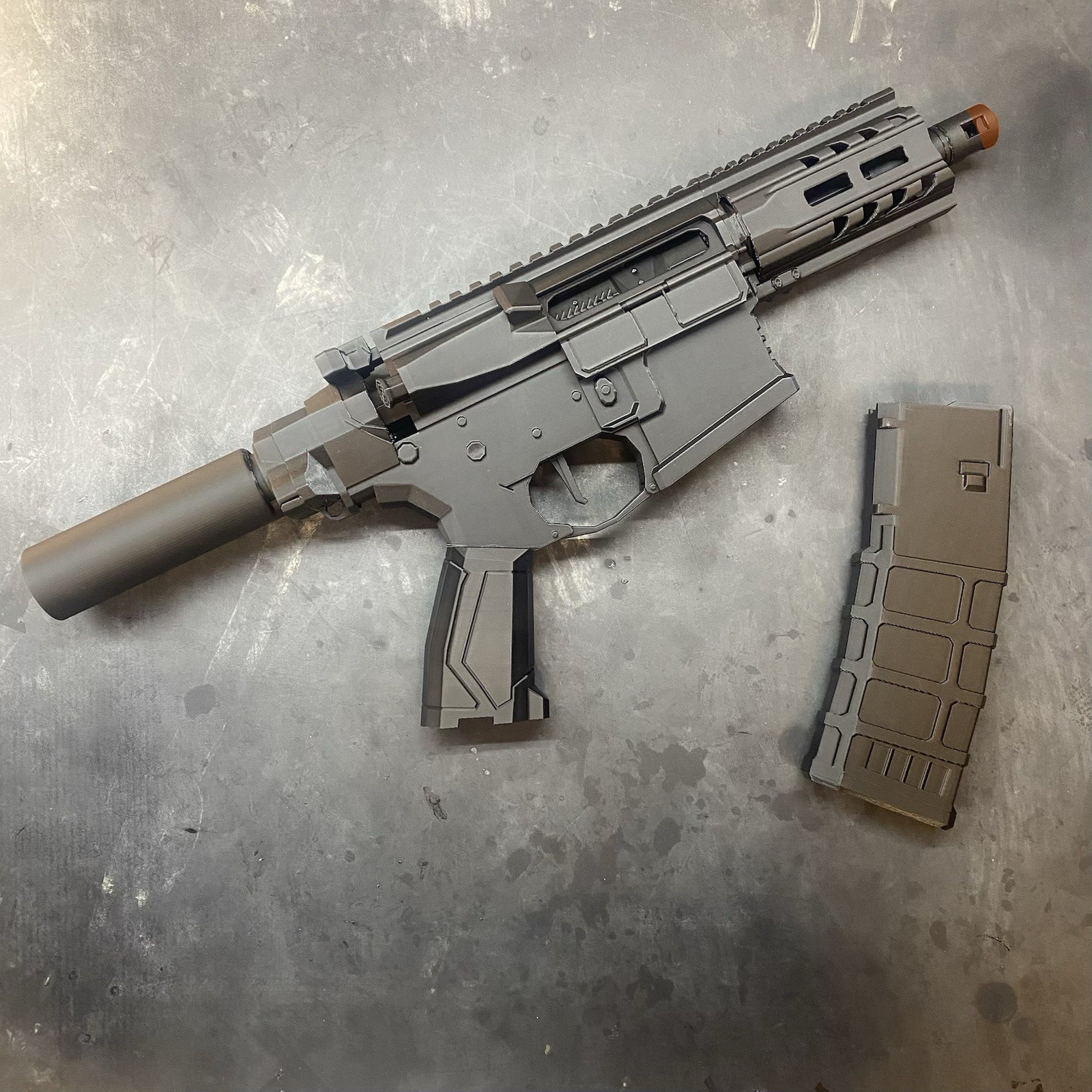 Micro ARP Prop Gun 1:1 Scale 3d printed