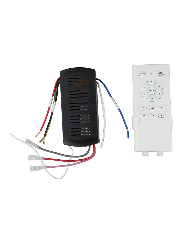 Remote Control Kit for Ceiling Fans with Light Control and Timer Functions