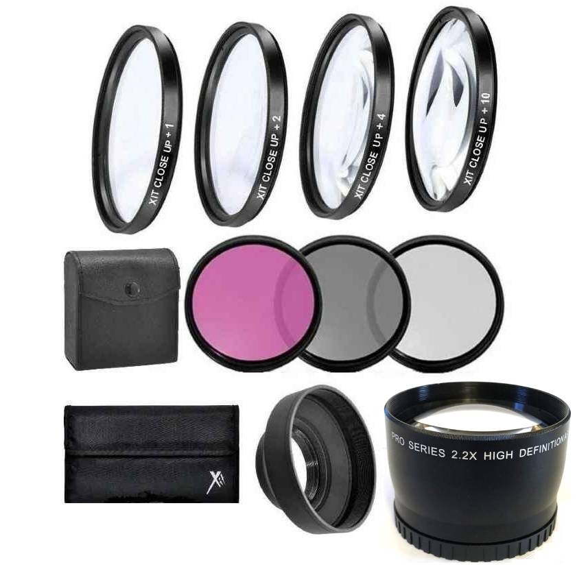 Camra Lens Filter Accessory Kit For Nikon D5500 D5300 D5200 D3300 D3200 D3100