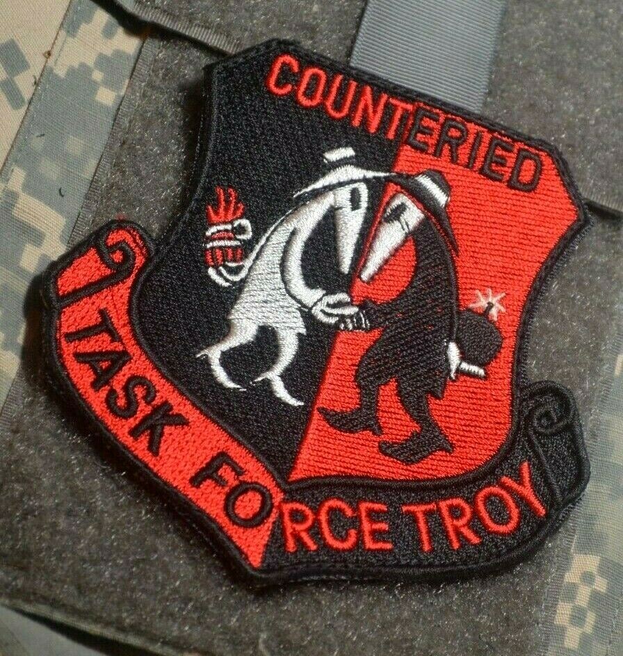 OIF BAGHDAD JSOC GULF WAR TROPHY vêlkrö OCP PATCH: Task Force Troy Counter IED