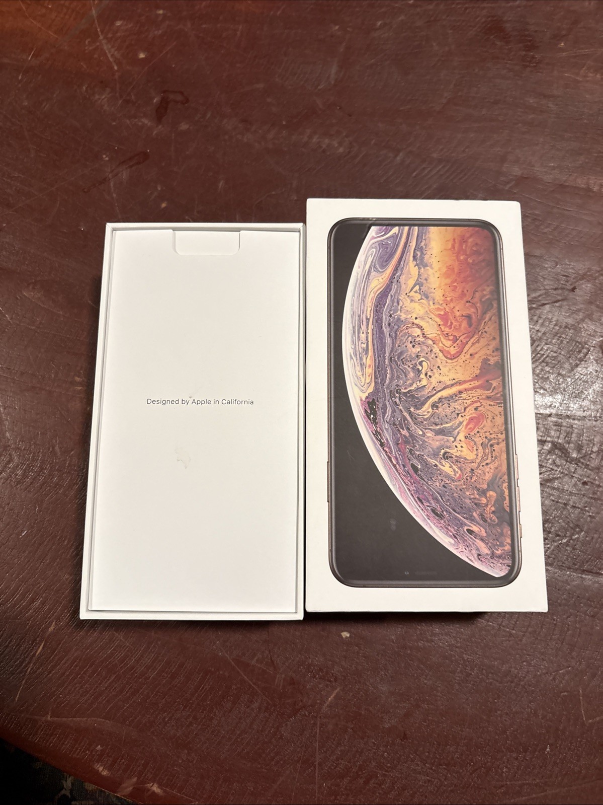Apple Iphone XS Max 64GB Gold (BOX ONLY + inserts & stickers)