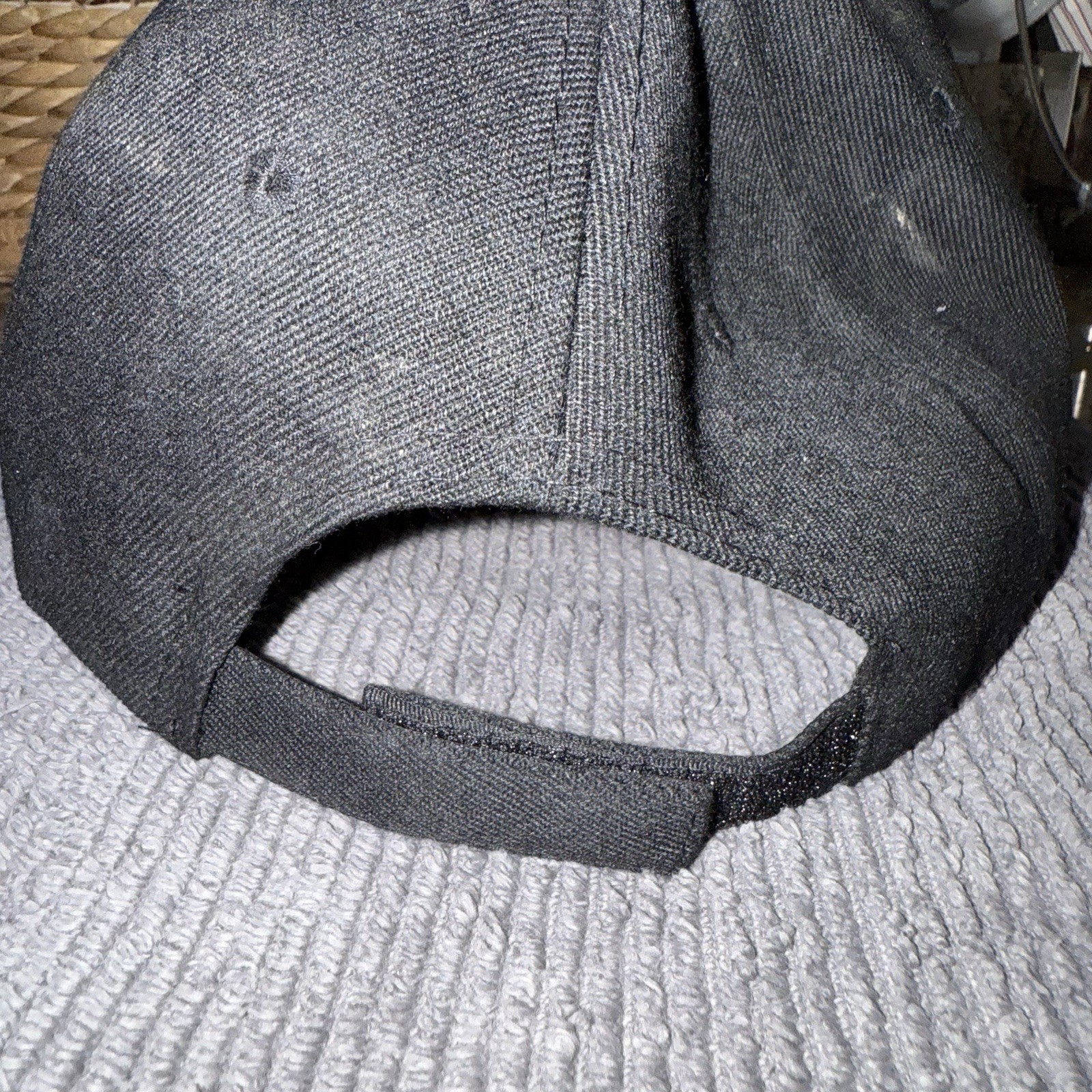 Volt Snapback Men's Hat Chef Hat Knives Cooking Black White L/XL