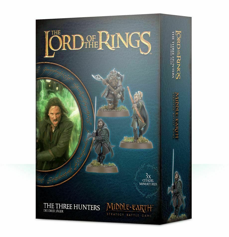 The Three Hunters - The Lord of the Rings - Games Workshop - Brand New! 30-44