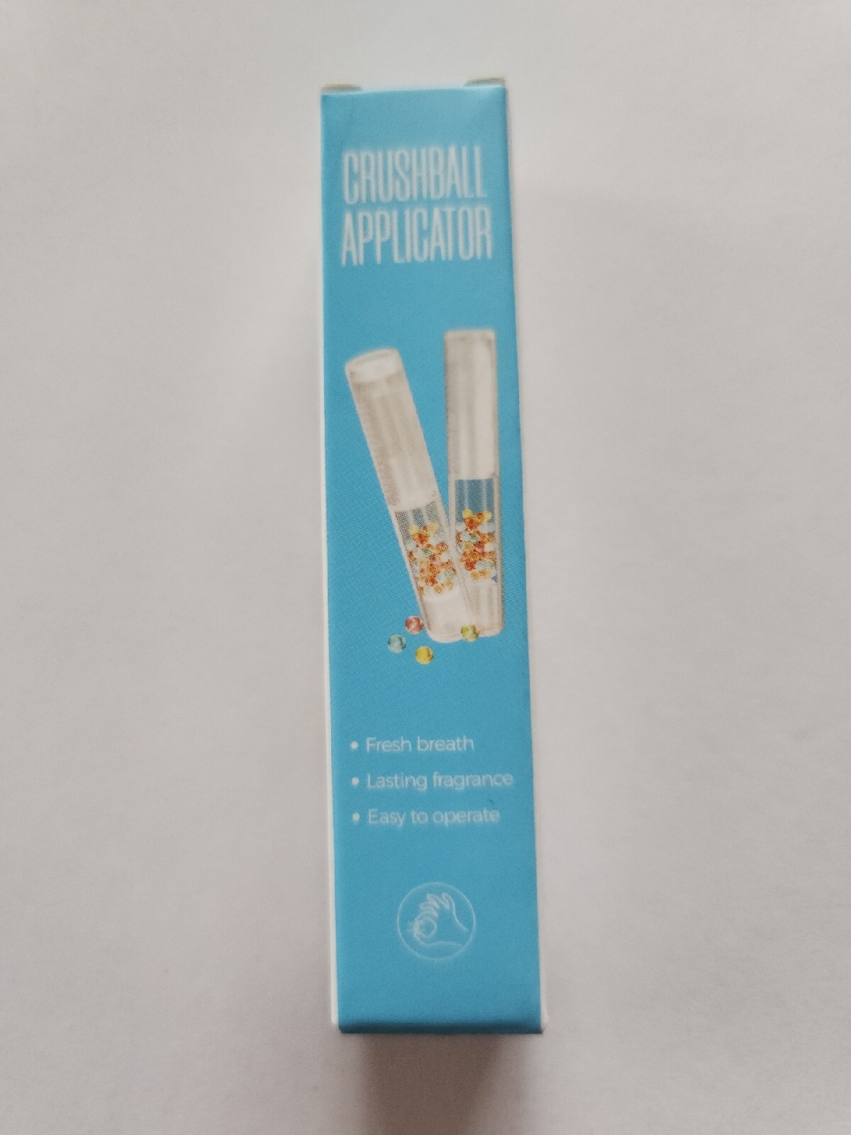 Cigarette Filter Crush Green Mint Beads Slim Ball Pen
