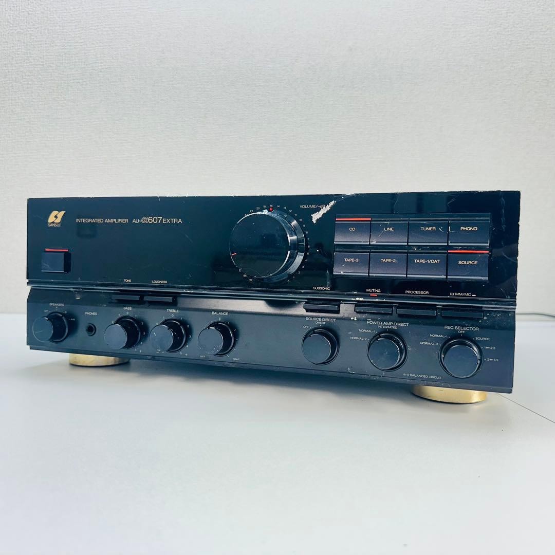 Sansui Au-α607extra Integrated Amplifier Vintage Stereo Amp Audio Receiver