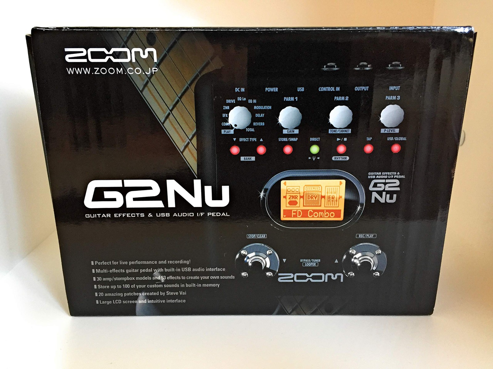 ZOOM G2Nu Multi-Effects Audio Interface for Guitar