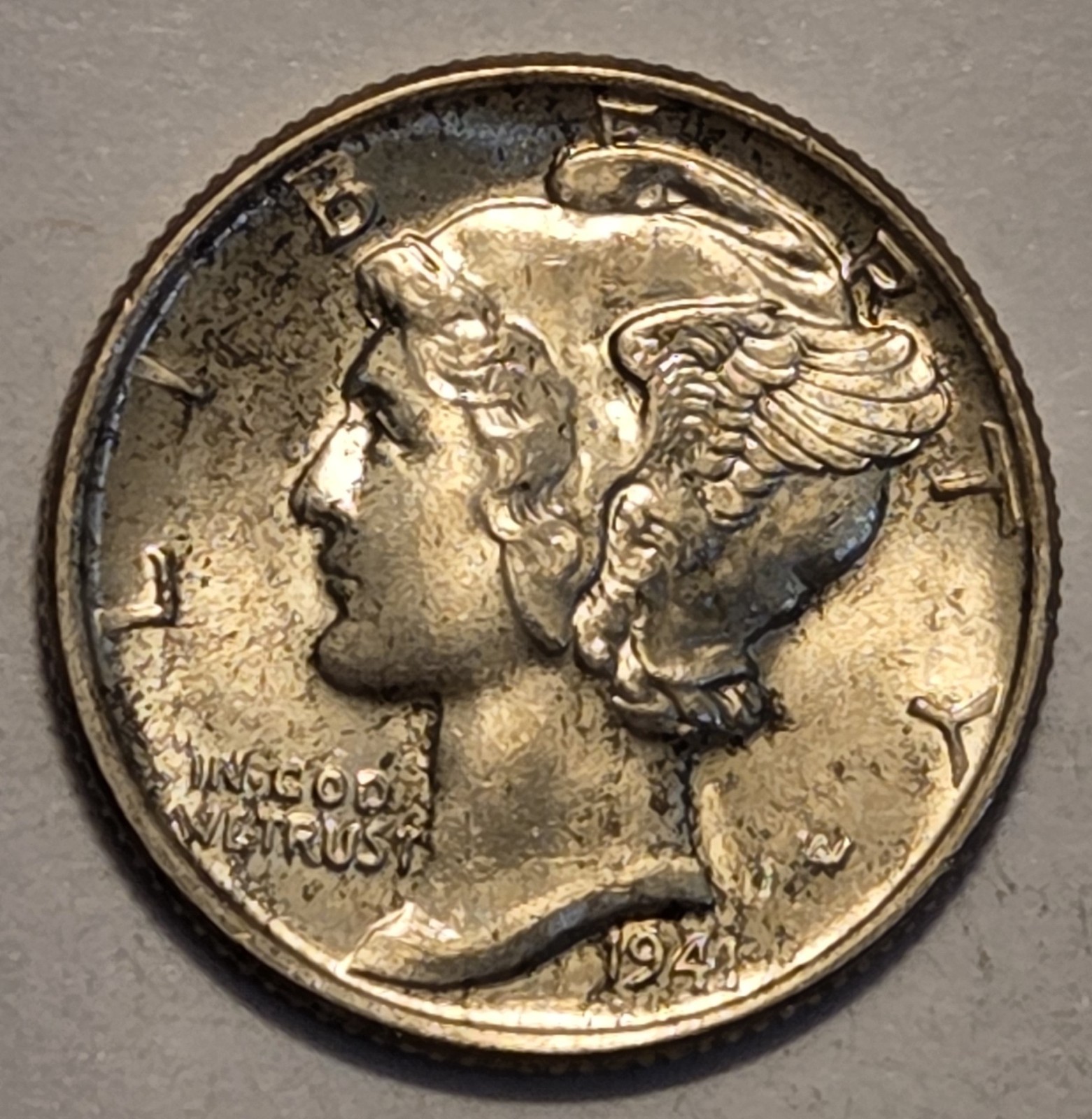 #4 Business Uncirculated++ to MS?? Nicer Low Mintage 1941 P Mercury Dime