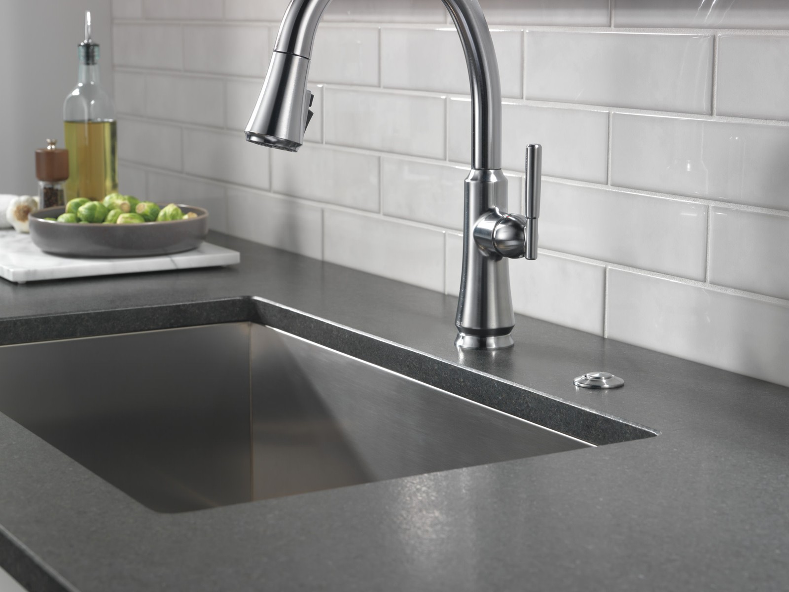Delta 72050 Garbage Disposal Air Switch - Bronze