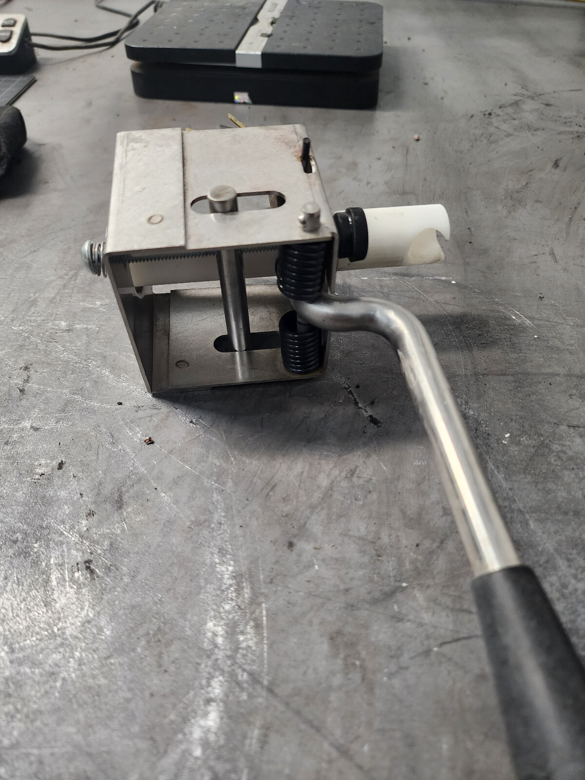 STOELTING SOFT SERVE MACHINE DRAW SPIGOT HANDLE ASSEMBLY 2187812 WITH 2 SWITCHES