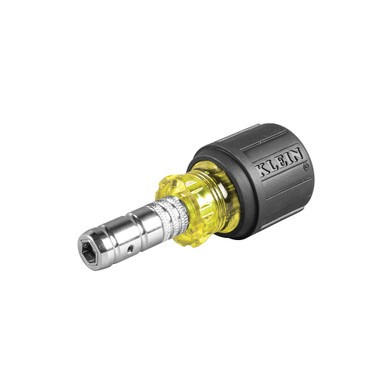 Klein Tools 65131, 2-in-1 Nut Driver, Hex Head Slide Drive, 1-1/2-Inch