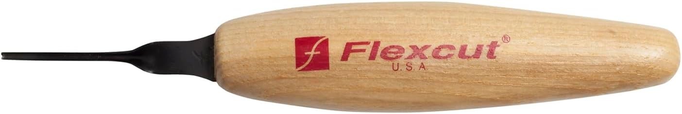 FLEXCUT Micro Sweep, Razor Sharp High Carbon Cutting Blade, 1.5 mm (MT19)