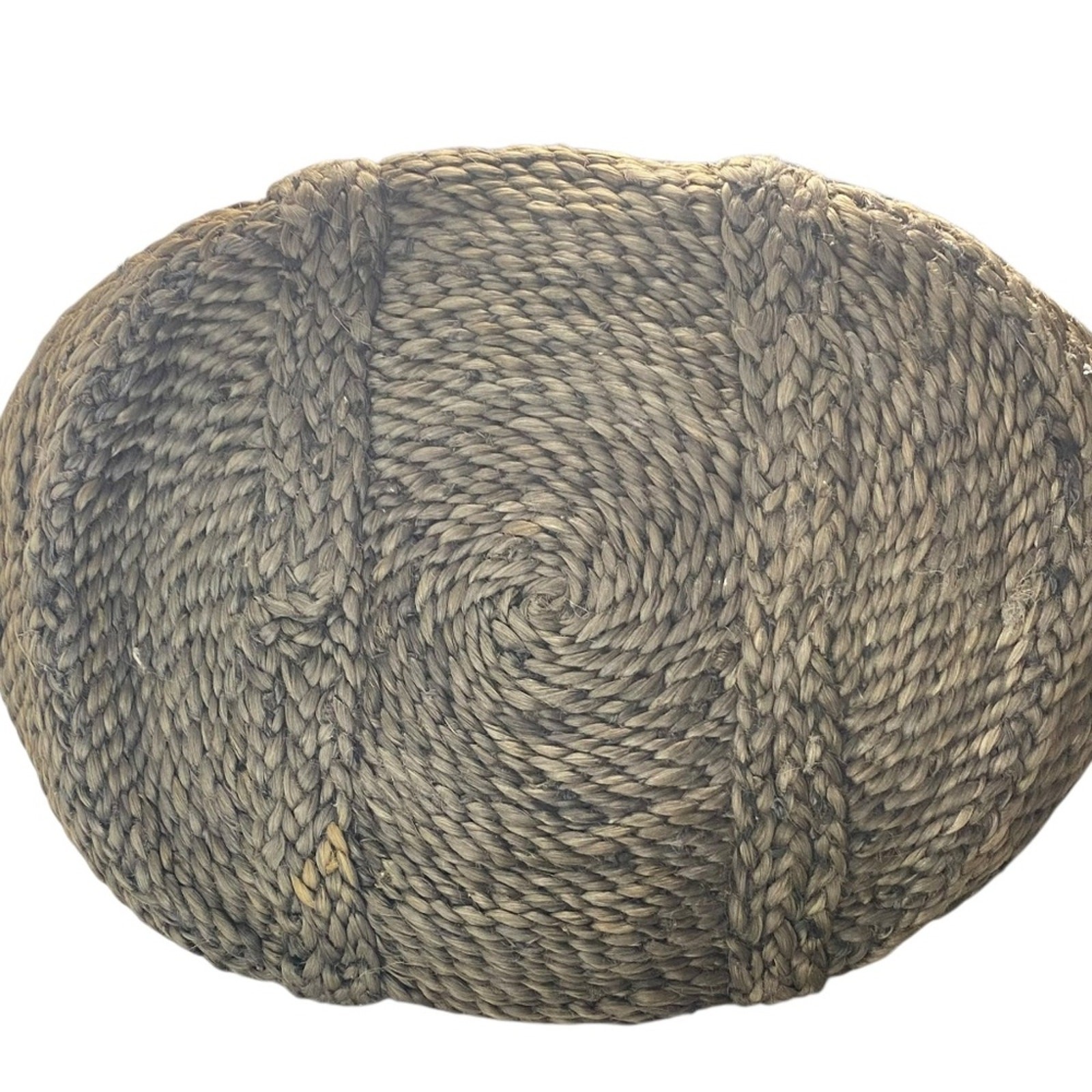 Handwoven Charcoal Jute Basket Storage