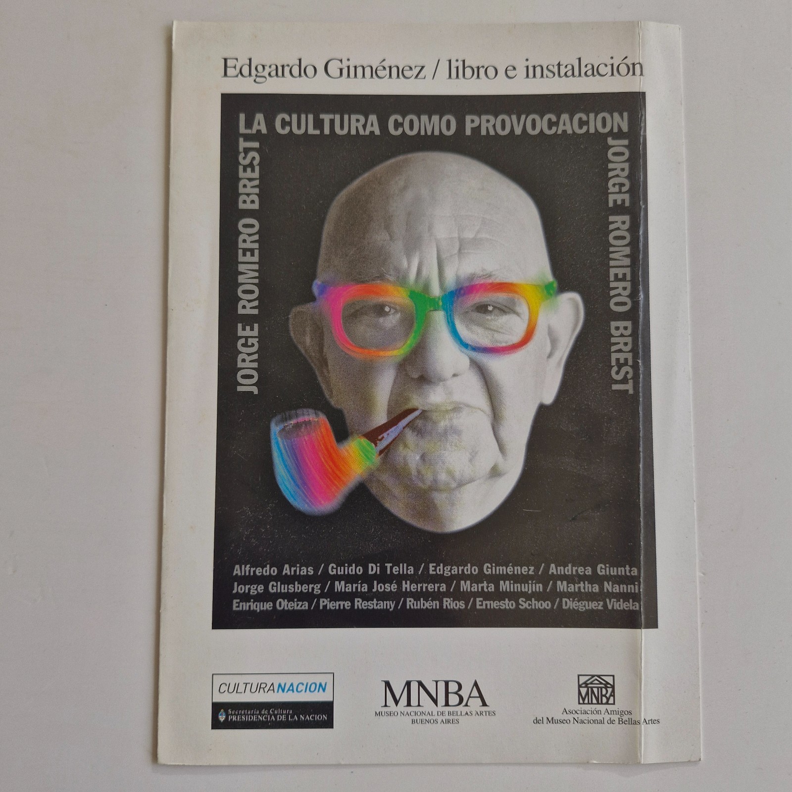 Edgardo Gimenez - Jorge Romero Brest - Libro e instalacion