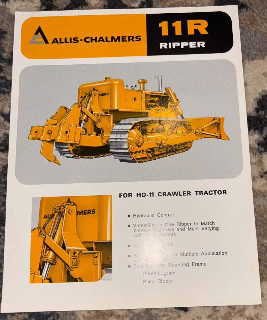 Allis Chalmers 11R Ripper Brochure AMIL25