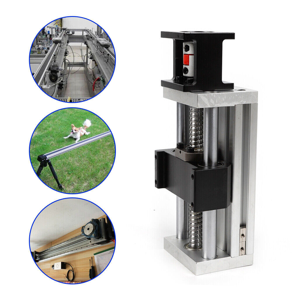 0.05mm Precision Ballscrew Linear Slide Stage Nema23 Easy Servo Motor CNC Kit