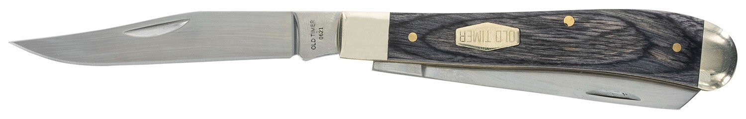 Old Timer 1135990 Heritage Series Trapper 940T 3" Folding Clip Point/Spey Plain