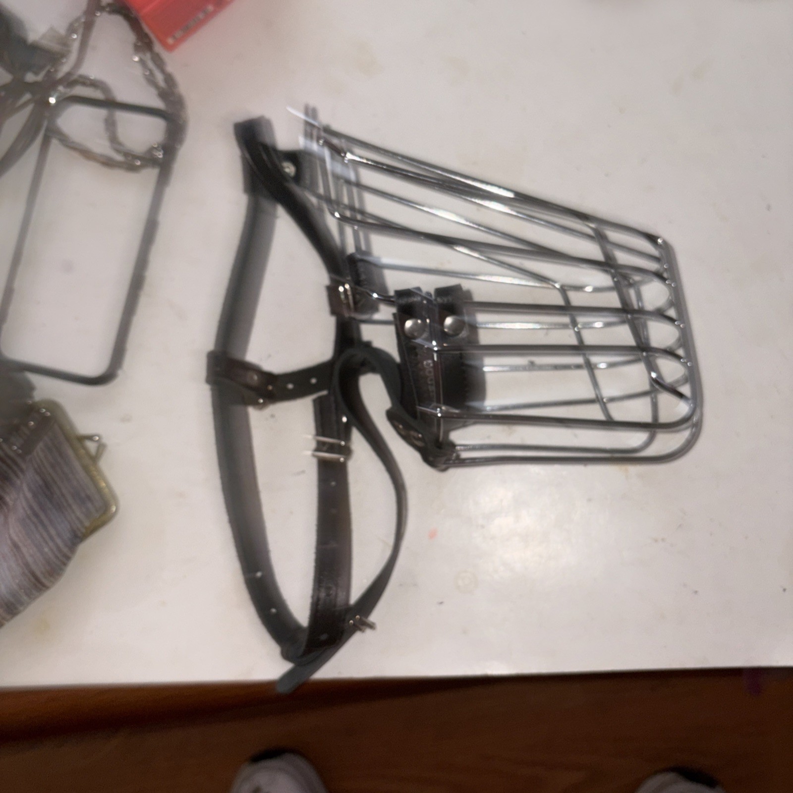 Bronzedog wire basket muzzle designed for large dog breeds