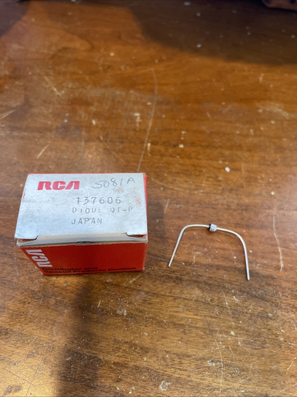 New Old Stock Vintage RCA Diode Part # 137606