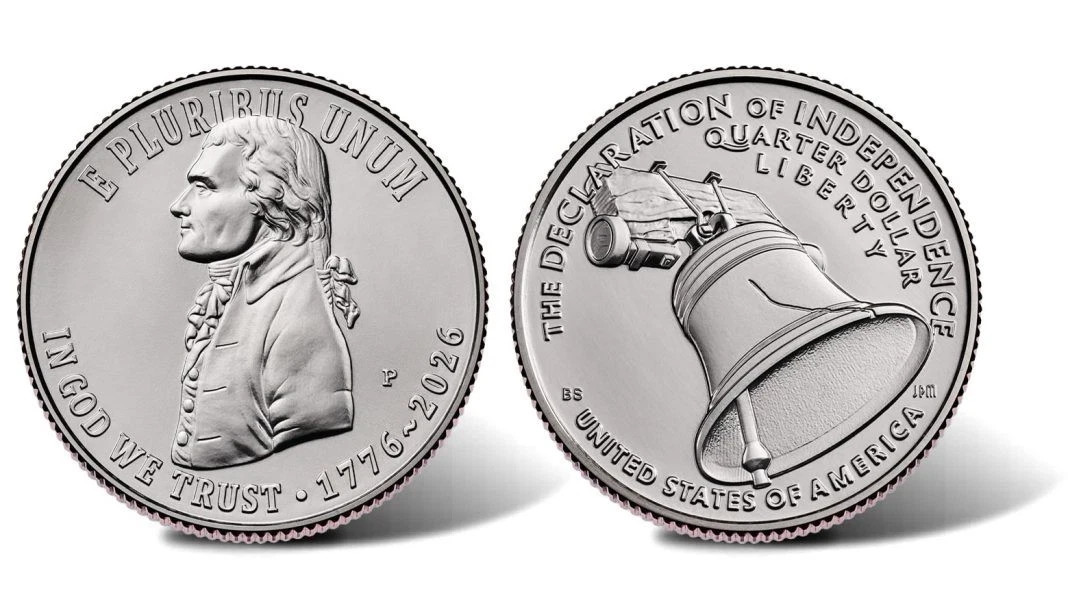 2026 D Declaration of Independence BU Quarter from Sealed Bank Roll