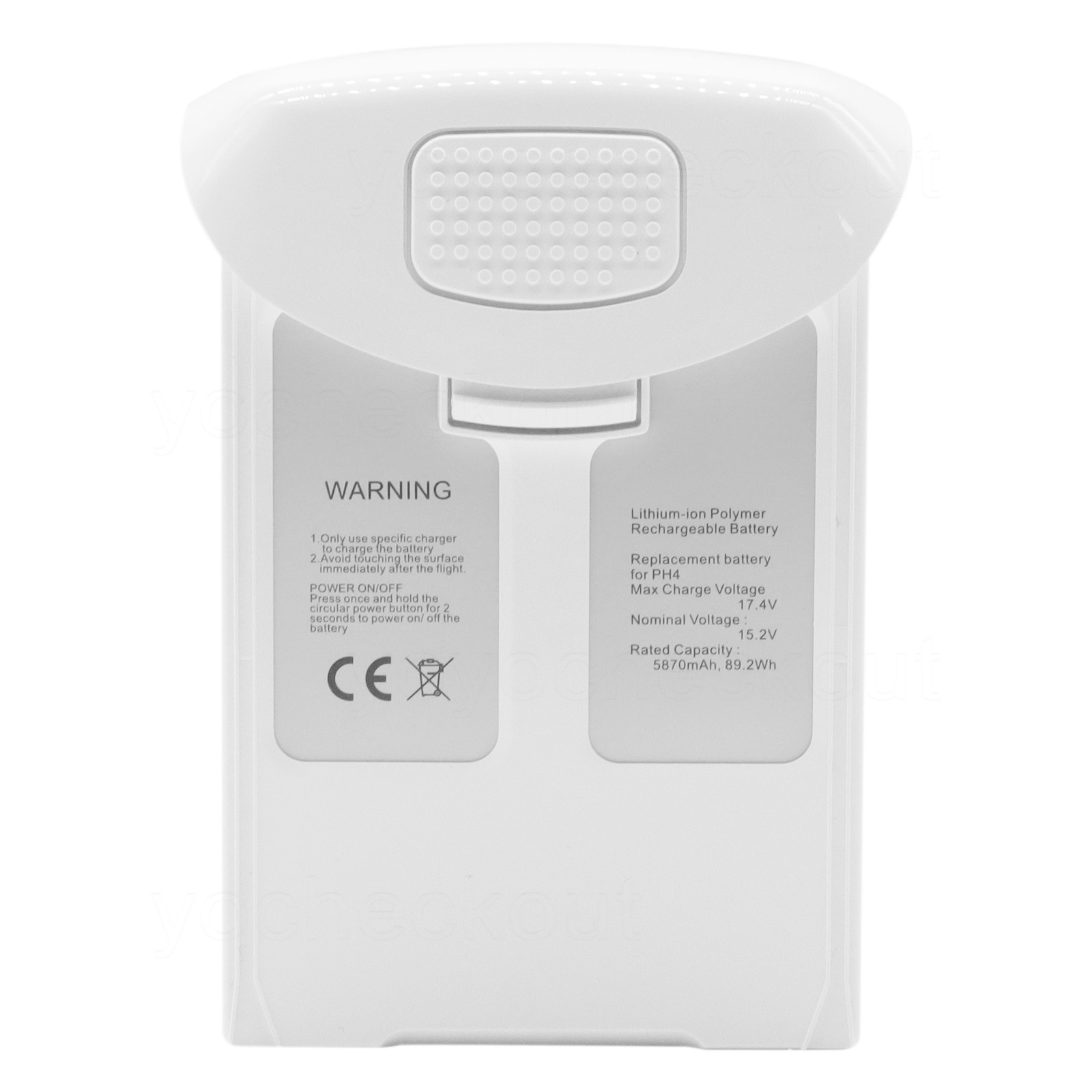 5870mAh Battery For DJI Phantom 4, Phantom 4 Advanced, Phantom 4 Pro Drones