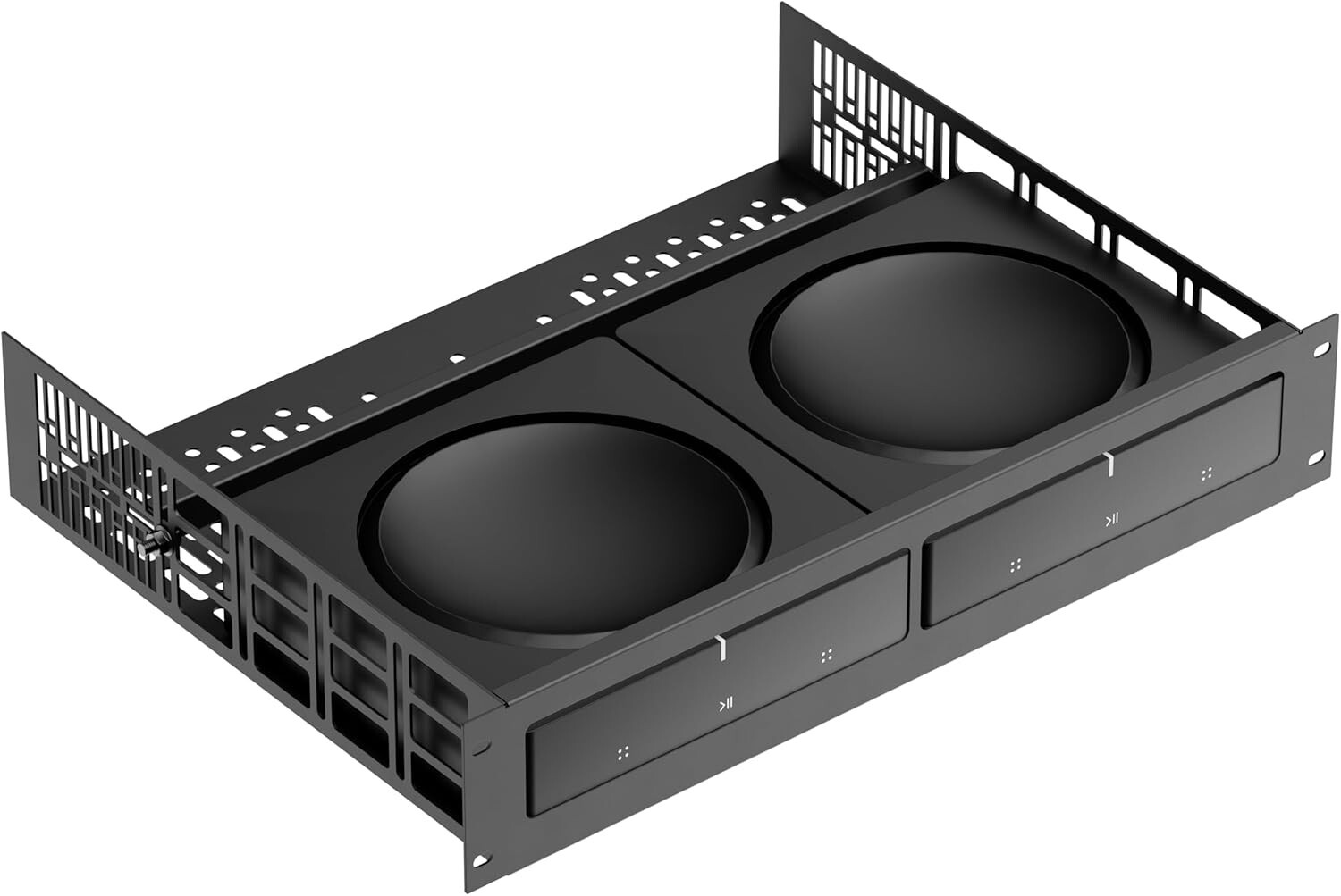 ynVISION.DESIGN Custom Rack Shelf Compatible with SONOS AMP | Rack Mountable
