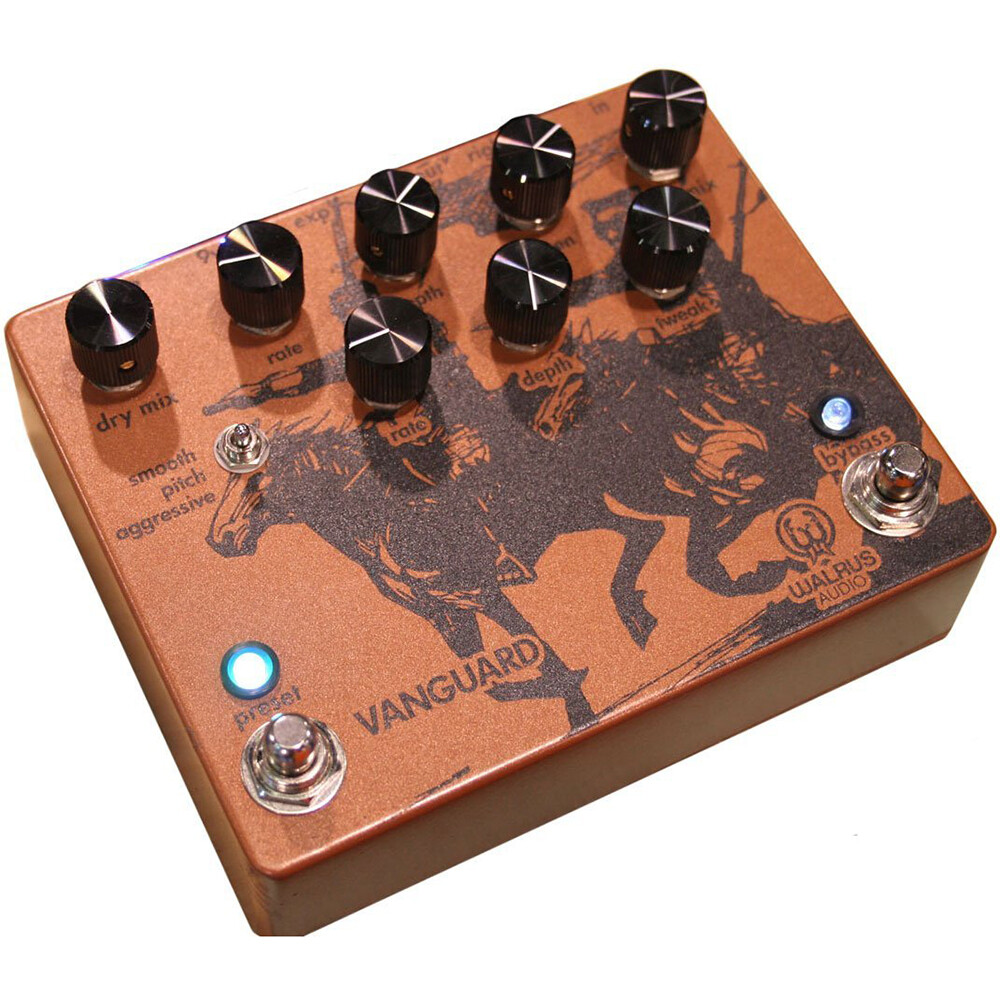 Walrus Audio Vanguard Dual Phase Phaser System Guitar Effect FX Stompbox Pedal