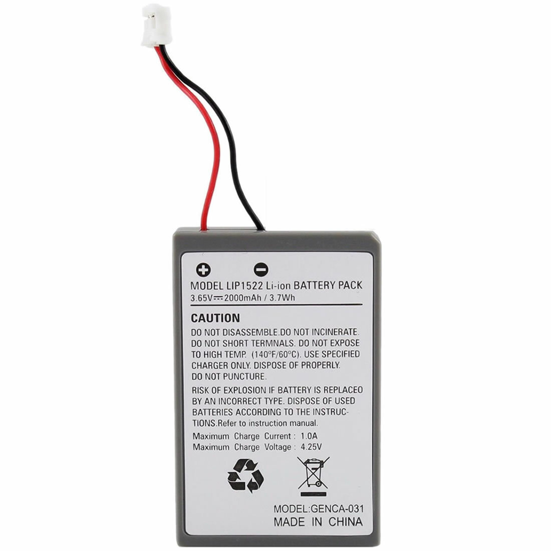 Playstation PS4 Pro Slim 2000mAh (2nd Gen) Replacement Battery - FREE USB CABLE