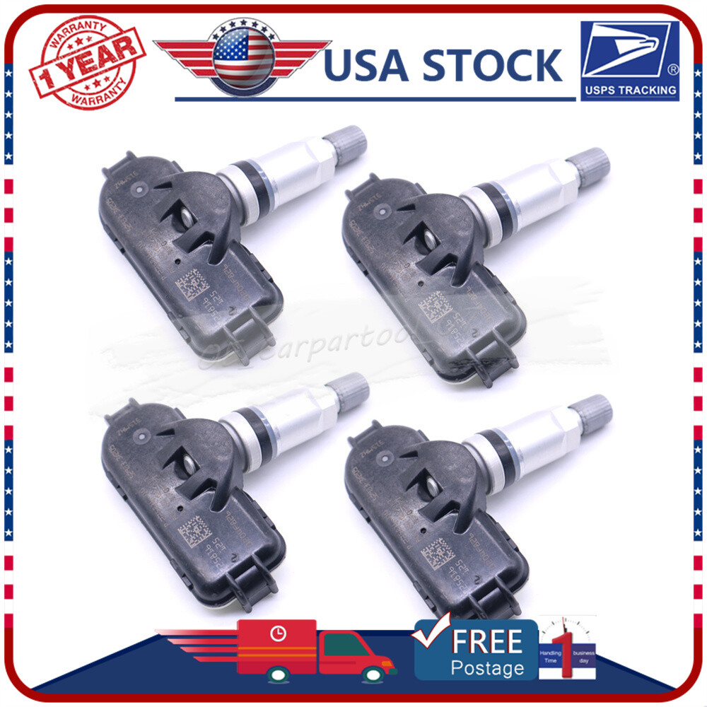 Set(4) For Hyundai Elantra 2011-16 Tire Air Pressure Sensor 52933-3X205 315Mhz