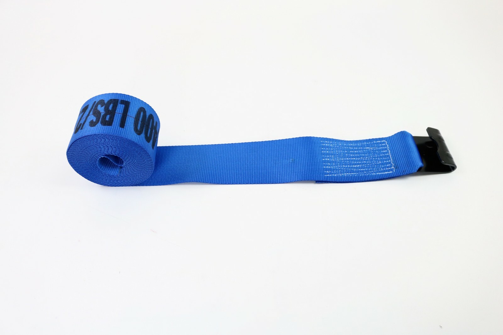 10 Pack 4" x 30' Winch Strap with Flat Hook - 5400 lbs WLL Flatbed Tie Down