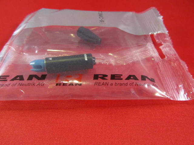 Neutrik Rean RT3FC-B Tiny XLR 3-Pin Female Black & Gold, 10 Pack
