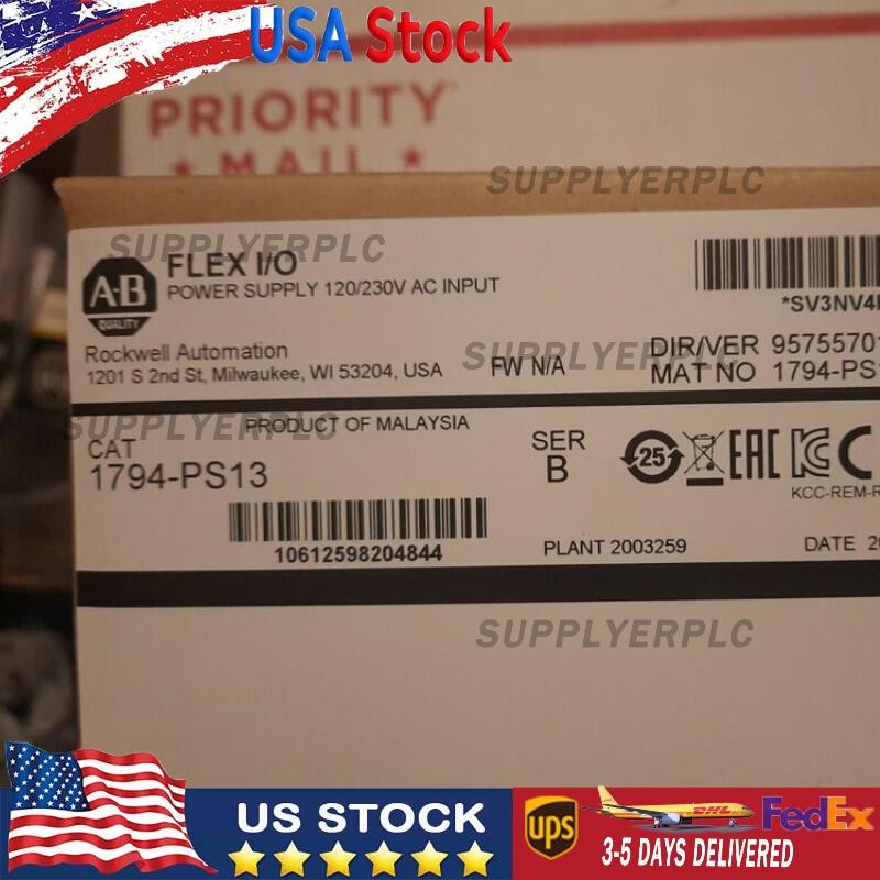 2022 Newest AB 1794-PS13 Power Supply Module In Box In Stock US Free Tax