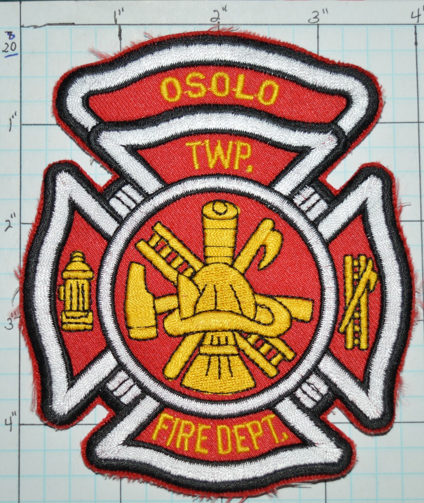 INDIANA, OSOLO TOWNSHIP FIRE DEPT PATCH
