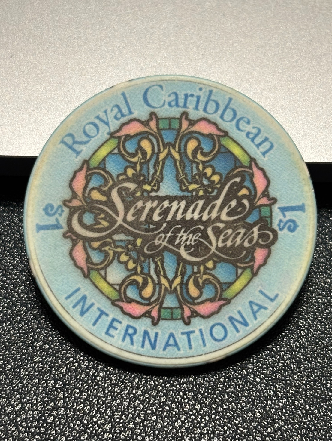 $1 ROYAL CARIBBEAN CASINO CHIP POKER CHIP SERENADE OF THE SEAS GAMBLING TOKEN