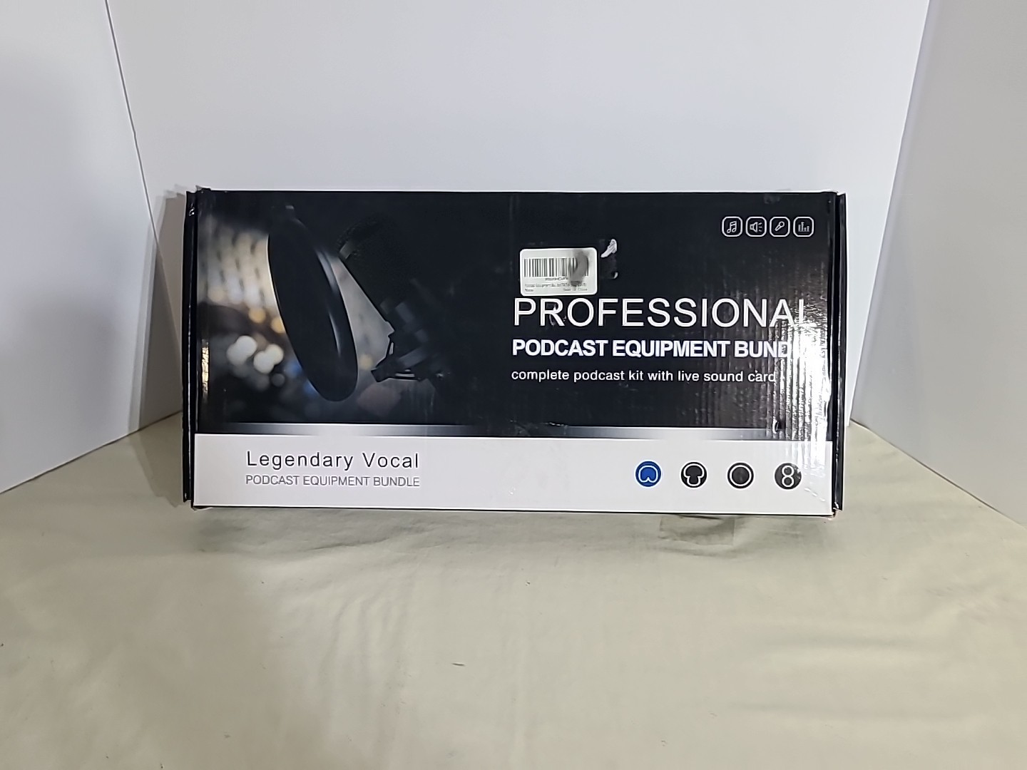 Podcast Equipment Bundle, BM-800 Recording Studio Package with Voice Changer