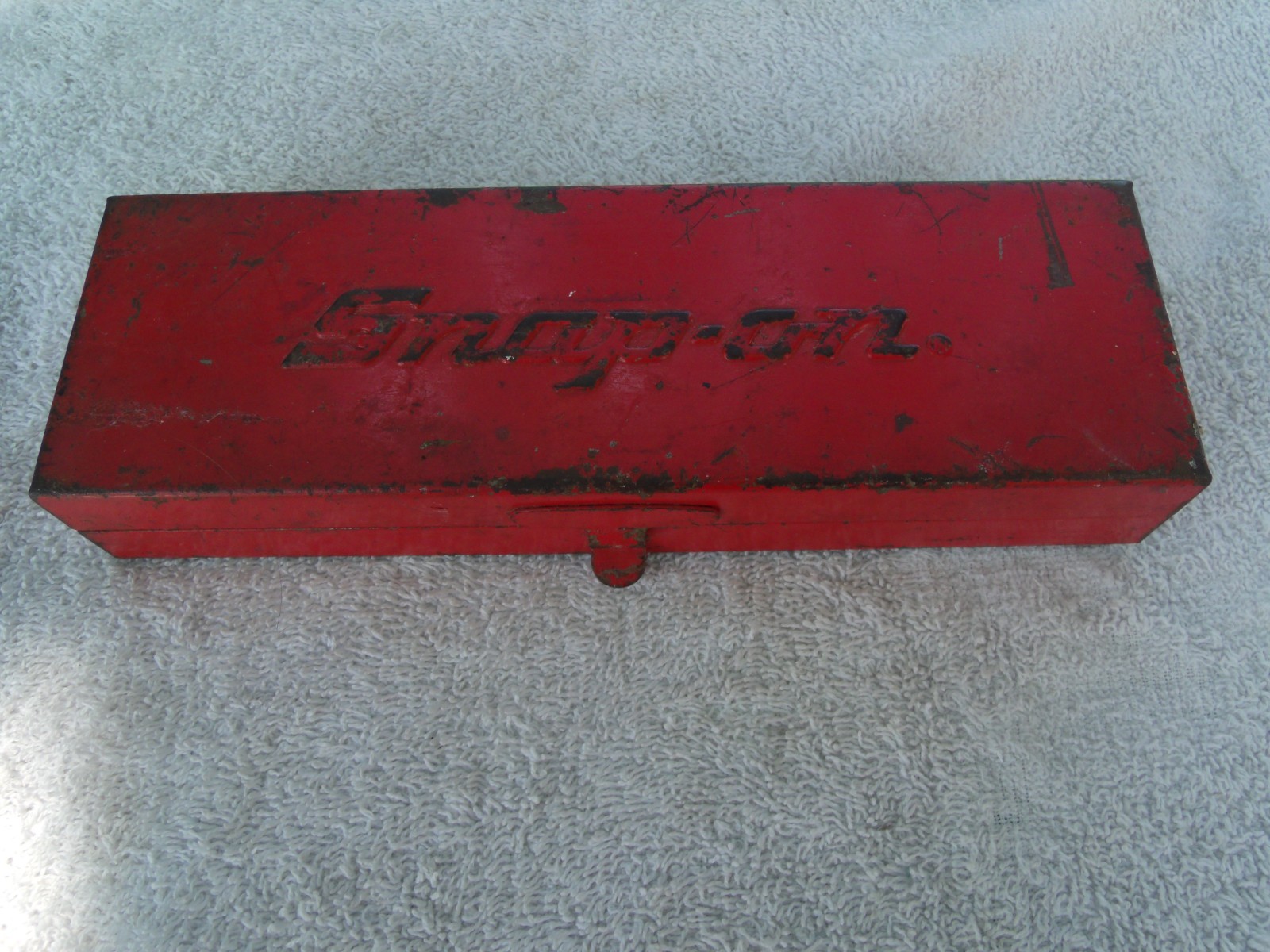 1985? Vintage Snap-on KRA-229 Tool Ratchet Socket Storage Box with Insert [Used]