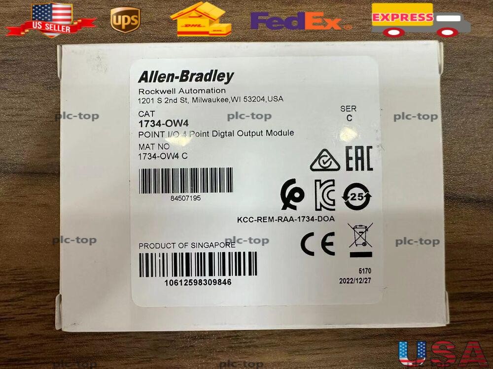 1734-OW4 2022 SER C New Sealed AB POINT I/O 4 Point Digital Output Module