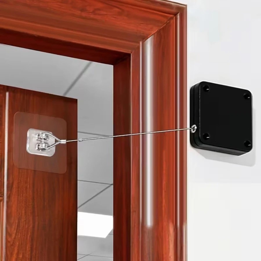 Punch free Automatic Door Closer for Home Office Doors Self Closing