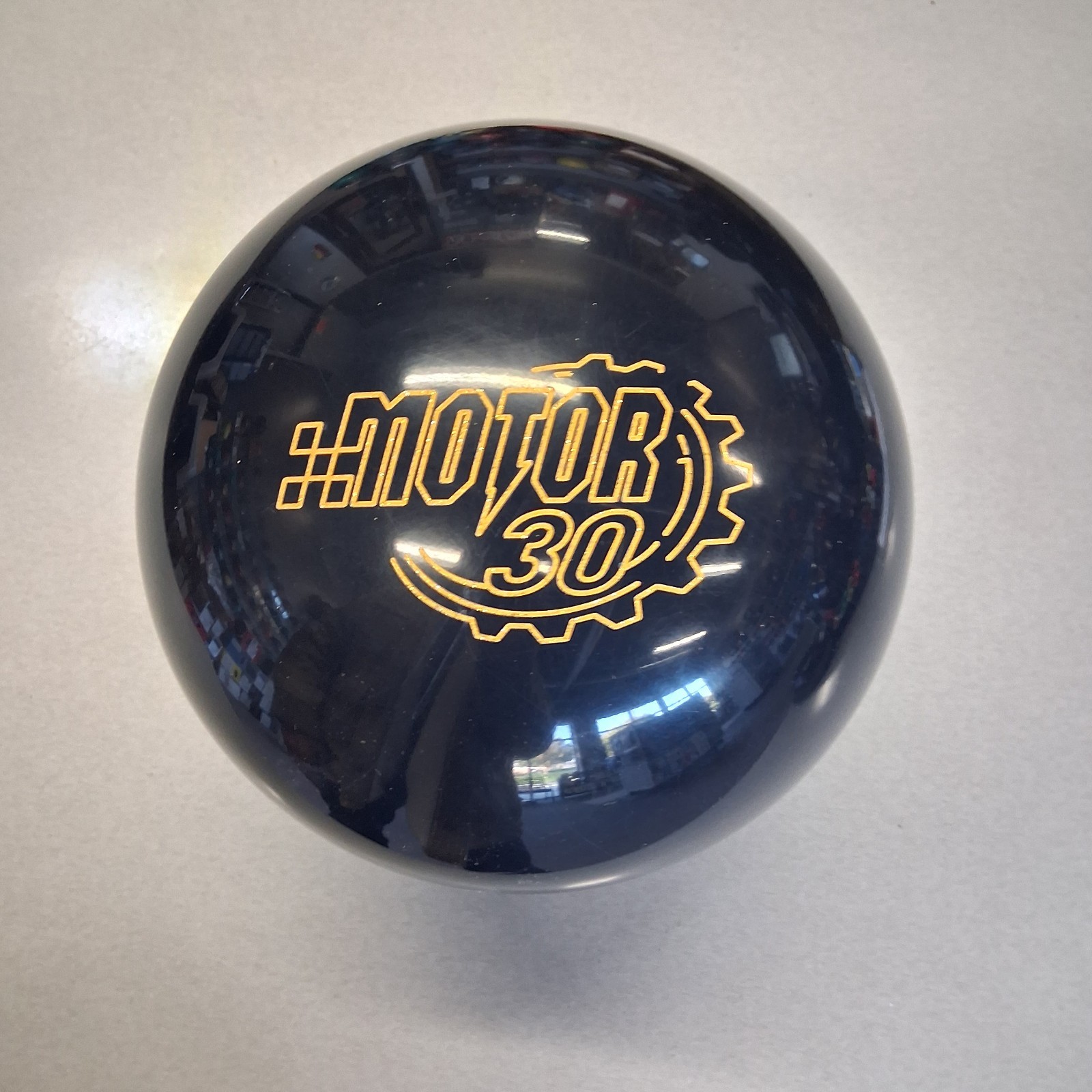 Storm Motor 30  bowling  ball 12 LB. 1ST QUAL new ball in the box    #002