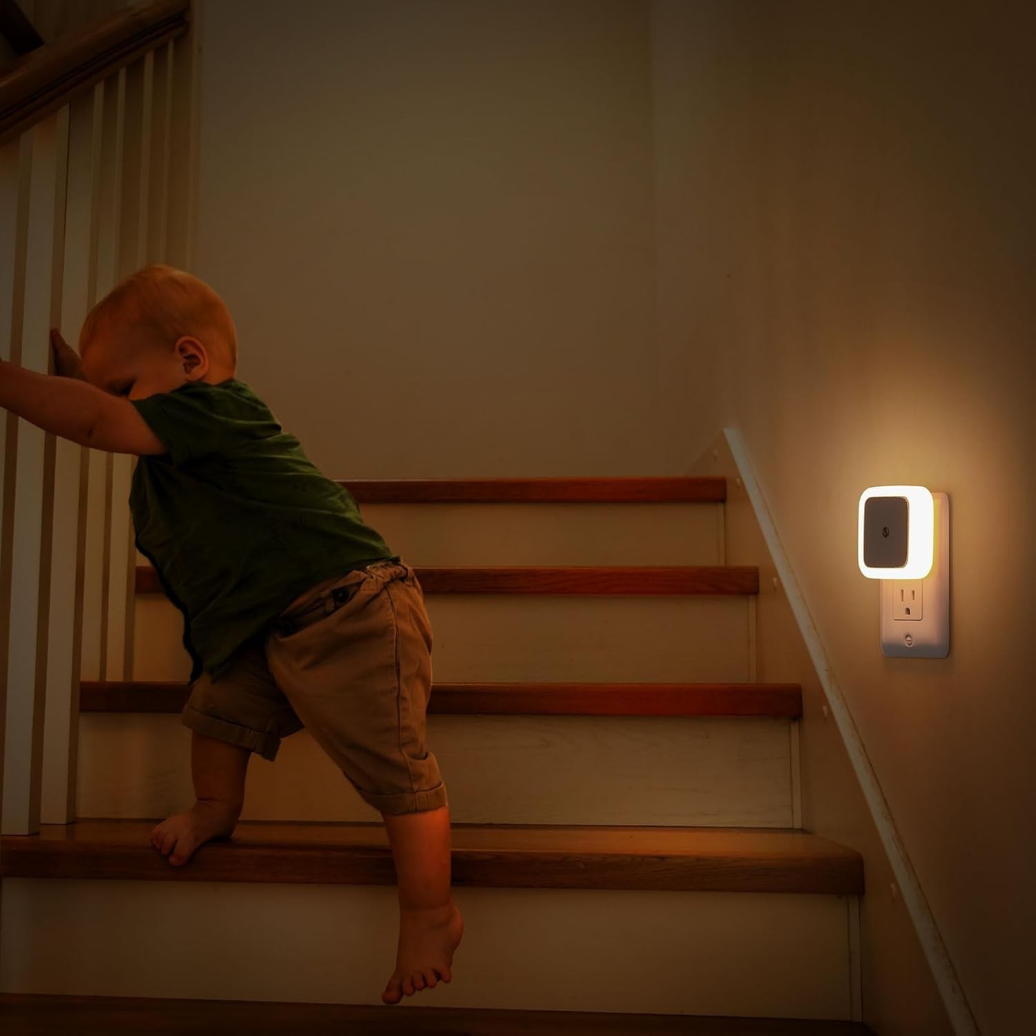 Sujeet Night Light, Lights Plug into Wall 8-Pack, 8 Pack, Warm White