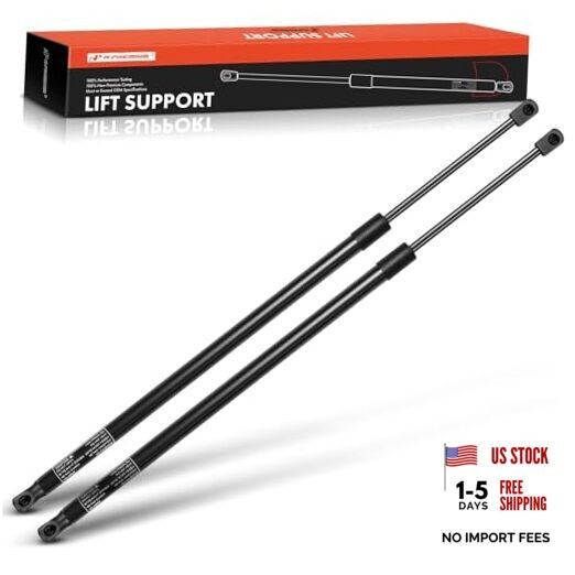 Rear Tailgate Lift Supports Shock Struts Compatible with Select Cadillac
