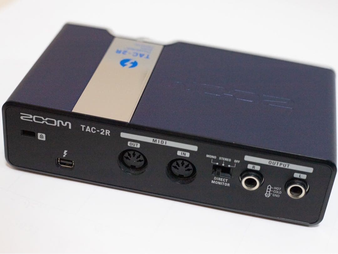 Zoom Tac-2R Thunderbolt 2 Audio Interface #0002